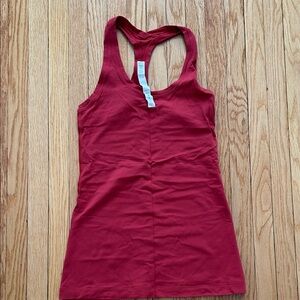 Red/Orange Racerback Tank Top